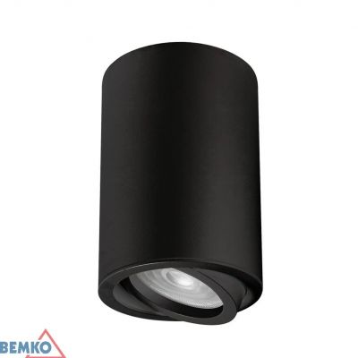 Oprawa nasufitowa punktowa ULTER regulowana fi70 GU10 max.1x50W czarna C23-DLU-AR-GU10-150-BL BEMKO BEMKO (C23-DLU-AR-GU10-150-BL)